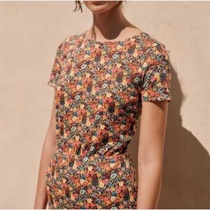 Sezanne a-line open back dress